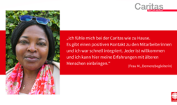 Frau M. - Demenzbegleiterin - Erfahrungsbericht | © Caritas München und Oberbayern