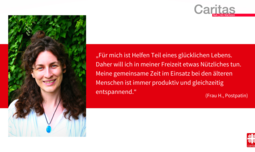 Frau H. - Postpatin - Erfahrungsbericht | © Caritas München und Oberbayern